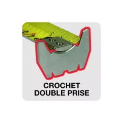 Mètre Ruban Black Bull METRICA - 0807 -Stanley Magasin 08075 08078 4 fr 2