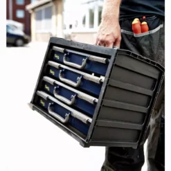 Caisson De Transport RAACO Pour 4 Mallettes A4 - 136242 -Stanley Magasin 136242 2