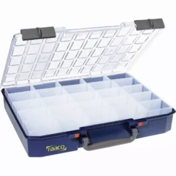 Mallette De Transport RAACO 80 Mm - Très Solide - 25 Godets Amovible - 136327 -Stanley Magasin 136327