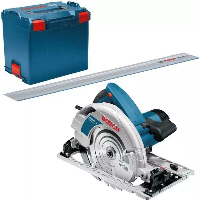 Scie Circulaire BOSCH GKS 85G JK 2200 W Ø 235 Mm + Rail FSN 1400 - 0615990M92 3 Scie Circulaire BOSCH GKS 85G JK 2200 W Ø 235 Mm + Rail FSN 1400 - 0615990M92