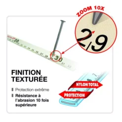 Mesure Longue Acier Super Action Plus METRICA 50m X 13mm - 39244V -Stanley Magasin 39244v 2 fr