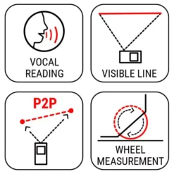 Télémètre Laser METRICA Flash Point 2 Point 60 60m - 61260 7 Télémètre Laser METRICA Flash Point 2 Point 60 60m - 61260 -Stanley Magasin 61240 11 1