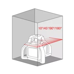 Niveau Laser Bravo Rotativo METRICA Rouge - 61385 9 Niveau Laser Bravo Rotativo METRICA Rouge - 61385 -Stanley Magasin 61385 4