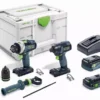Set De Vissage Sans Fil FESTOOL - TID 18 5,0/4,0-Set TPC 18/4 - 577654