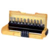 Coffret D'embouts De Vissage DEWALT - 10 Pièces - Pozidriv / Phillips / Plat / Porte-embout Magnétique - DT7915 -Stanley Magasin AEA10006 1