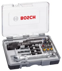 Coffret Drill And Drive BOSCH - 3 En 1 : Pré-perçage, Fraisage Et Vissage - 2607002786