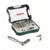 Set D’embouts De Vissage + Cliquet BOSCH 26 Pièces - 2607017322 -Stanley Magasin AEA90129 1