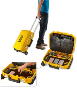 Valise De Maintenance STANLEY - A Roulettes Contenant Plus De 100 Pieces - FMST1-75530 -Stanley Magasin BDA10059 1