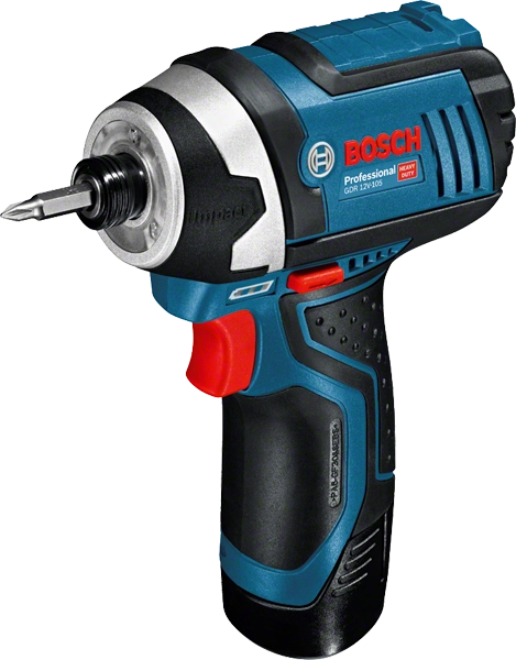 Visseuse à Chocs BOSCH GDR 12V-105 - 2 Batteries 12V 2.0Ah, Chargeur, Coffret - 06019A6977 3 Visseuse à Chocs BOSCH GDR 12V-105 - 2 Batteries 12V 2.0Ah, Chargeur, Coffret - 06019A6977