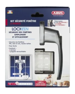 Pack Lockzen 3 Points ABUS Pour Sécurisation De Fenêtre - 0072391