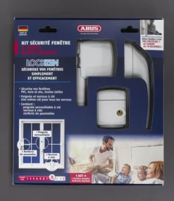 Pack Lockzen 5 Points Haute Sécurité ABUS Pour Sécurisation De Fenêtre - 0072393 -Stanley Magasin CBA10285 2