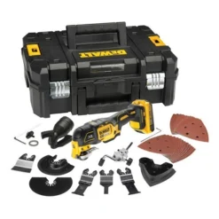 Multi-Cutter DEWALT Sans Fil 18V 2.0Ah Li-Ion Sans Charbons + 32 Accessoires Coffret T-STAK - DCS355D2