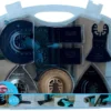 Coffret De 12 Accessoires LEMAN Multi-matériaux Pour Outil Oscillant - 4500.12