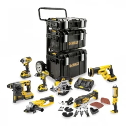 Kit Premium DEWALT 8 Outils 18V 5Ah Li-Ion - DCK853P4