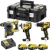 Kit 3 Outils XR 18V 5Ah Li-Ion Brushless DEWALT Spécial Perçage - DCK377P3T