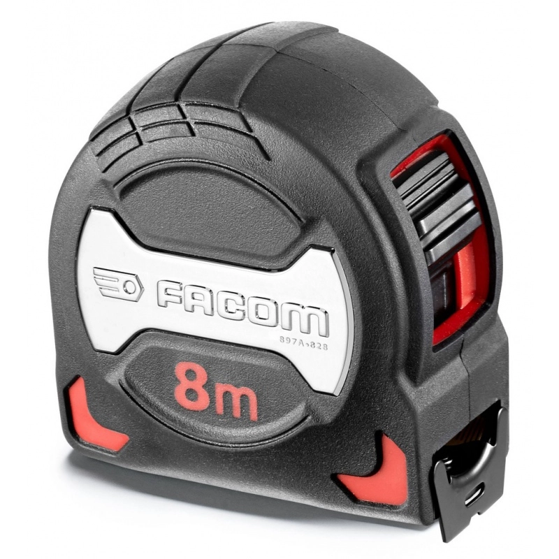 Mètre Ruban Premium Grip FACOM 8m X 28mm - 897A.828PB 3 Mètre Ruban Premium Grip FACOM 8m X 28mm - 897A.828PB