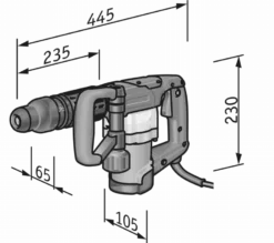 Marteau DH 5 SDS Max FLEX - En L-Boxx - 365920 -Stanley Magasin FLE00027 2