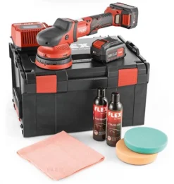 Polisseuse Excentrique 18V XFE 15 150 18.0-EC/5.0 P-Set C FLEX - 2 Batteries + Chargeur - En Coffret - 461245 -Stanley Magasin FLE00122 1