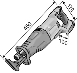 Scie Sabre Pendulaire 18V RSP DW 18.0-EC FLEX - En Coffret Sans Batterie Ni Chargeur - 466964 -Stanley Magasin FLE00133 4