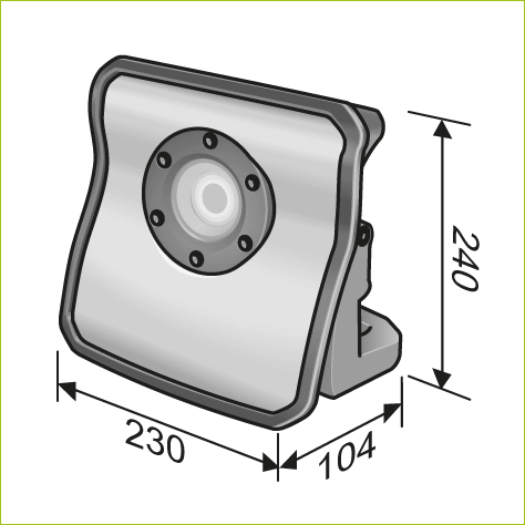 Lampe LED à Spectre Complet 10.8/18V DWL 2500 10.8/18.0 FLEX - Sans Batterie Ni Chargeur - 486728 7 Lampe LED à Spectre Complet 10.8/18V DWL 2500 10.8/18.0 FLEX - Sans Batterie Ni Chargeur - 486728 – Image 5