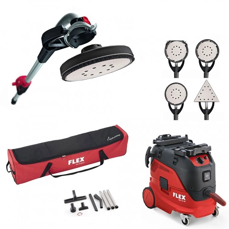 Girafe GE7 + Housse + Aspirateur 30 L VCE 33 AC + 4 Têtes De Ponçage FLEX - 920113 4 Girafe GE7 + Housse + Aspirateur 30 L VCE 33 AC + 4 Têtes De Ponçage FLEX - 920113 – Image 2