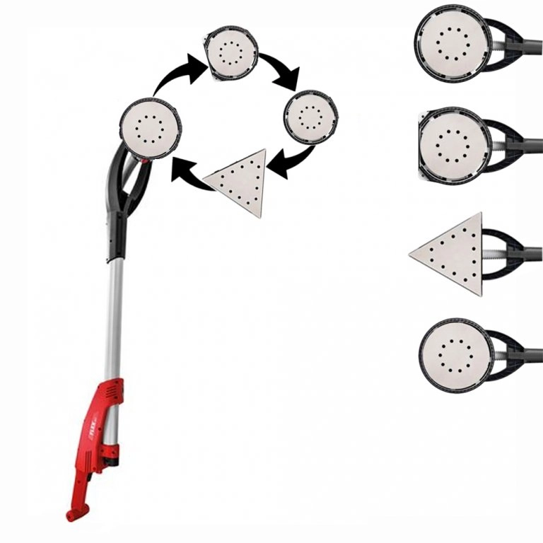 Girafe GE7 + Housse + 2 Têtes De Ponçage FLEX - 920222 3 Girafe GE7 + Housse + 2 Têtes De Ponçage FLEX - 920222