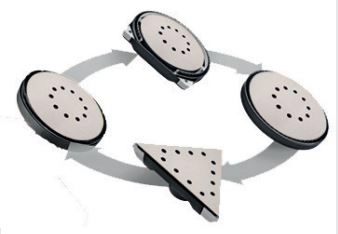 Ponceuse GCE 6-EC Kit Handy Giraffe FLEX 3 Têtes - 920343 5 Ponceuse GCE 6-EC Kit Handy Giraffe FLEX 3 Têtes - 920343 – Image 3