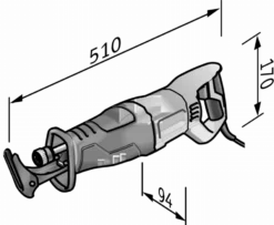 Scie Sabre RS 11-28 + Marteau Perforateur CHE 2-28 SDS Plus FLEX - 506028 -Stanley Magasin FLE00350 4