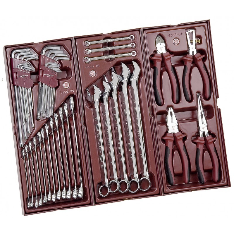 Servante D'atelier Pro-Line P308 Completo KRAFTWERK + 191 Pièces - 3908-4911 6 Servante D'atelier Pro-Line P308 Completo KRAFTWERK + 191 Pièces - 3908-4911 – Image 4