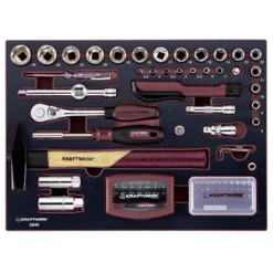 Coffret D'outils Pro-Line 1/4" + 3/8" KRAFTWERK 151 Pièces - 3946 10 Coffret D'outils Pro-Line 1/4" + 3/8" KRAFTWERK 151 Pièces - 3946 -Stanley Magasin KRA00052 6