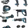 Ensemble De 7 Machines MAKITA Perceuse DDF482 + Visseuse DTD152 + Meuleuse DGA504 + Scie DSS610 + Perfo DHR202 + Scie DJR186 + Scie DJV180 - DLX7013PT1 -Stanley Magasin MAK0311 1