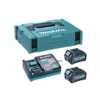 Pack MAKITA 2 Batteries BL4025 40V 2.5 Ah + Chargeur DC40RA En MAKPAC1- 191J81-6 -Stanley Magasin MAK0696 1