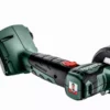 Meuleuse CC 18 LTX BL METABO Sans Batterie Ni Chargeur + Coffret MetaBox + 5 Disques (2 Flexiarapid Métal + 2 Flexiarapid Universels + 1 Disque Combinator) - 600349840