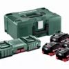 Pack énergie 18V METABO 4 Batt.5,5 Ah LiHD + Charg. ASC 145 Duo + Coffret MetaBox - 685180000 2 Pack énergie 18V METABO 4 Batt.5,5 Ah LiHD + Charg. ASC 145 Duo + Coffret MetaBox - 685180000 -Stanley Magasin MET00230 1