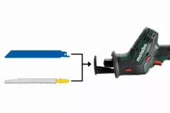 Scie Sabre METABO SSE 18 LTX 2 X 2,0 Ah Li-Power, ASC 55, Coffret - 602266500 -Stanley Magasin MET00472 2