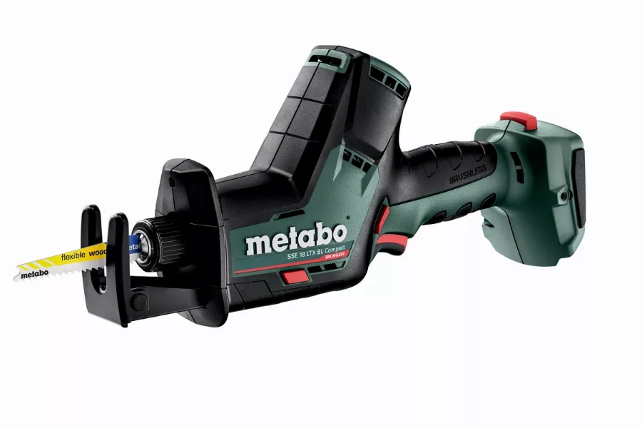 Scie Sabre METABO SSE 18 LTX BL Compact Sans Batterie Ni Chargeur + Coffret MetaBox - 602366840 3 Scie Sabre METABO SSE 18 LTX BL Compact Sans Batterie Ni Chargeur + Coffret MetaBox - 602366840