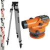 Kit Niveau Optique 32X METRICA Portée 1000m + Trépied + Mire 4m - 89222