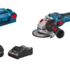Meuleuse Sans Fil BOSCH GWS 18V -15 SC 2x8.0 Ah - BiTurbo - 06019H6101