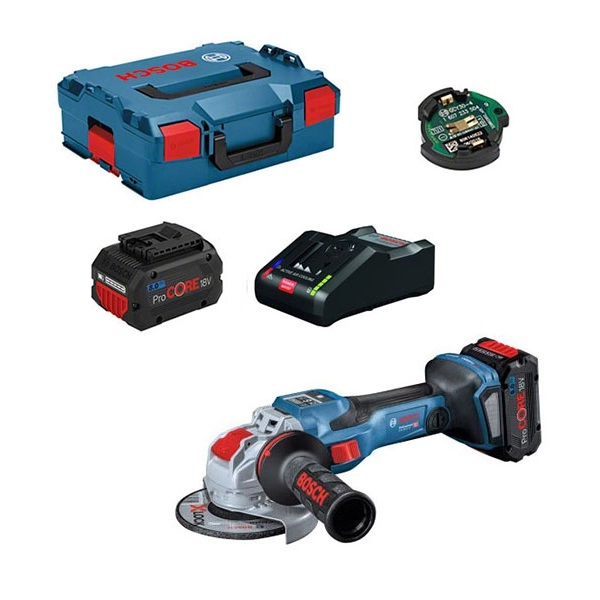 Meuleuse Sans Fil BITURBO GWS 18V -15 SC X-Lock 2x8.0 Ah BOSCH - 06019H6501 4 Meuleuse Sans Fil BITURBO GWS 18V -15 SC X-Lock 2x8.0 Ah BOSCH - 06019H6501 – Image 2