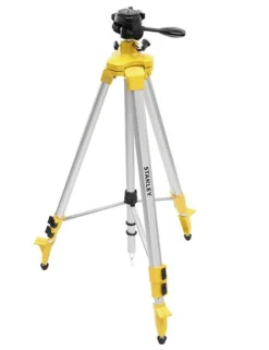 Stanley Trépied Alu à Tête Pivotante 97 à 250cm DEWALT Filetage 1/4 Pour Laser X3 - STHT77643-1