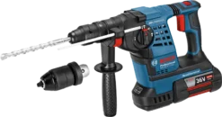 Perforateur Burineur BOSCH GBH 36 VF - 2 Batteries 6.0 Ah, Chargeur, En Coffret - 0691190700B -Stanley Magasin PFA10147 2