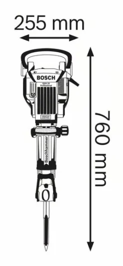 Marteau Piqueur BOSCH - GSH 16-28 Professional - 1750 W - 0611335000 -Stanley Magasin PHA60018 1