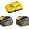 Pack De Démarrage DEWALT - FLEXVOLT - 2 Batteries 6.0Ah 54V - DCB118T2 -Stanley Magasin PIA05040 1