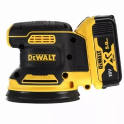 Ponceuse Excentrique XR 18V 125 Mm Brushless DEWALT - 2 Batteries 5.0Ah + Coffret TSTAK - Sans Chargeur - DCW210P2-QW -Stanley Magasin PSA10023 6