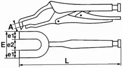 Pince Etau Pour Soudure De Precision SAM - 21828 9 Pince Etau Pour Soudure De Precision SAM - 21828 -Stanley Magasin SAM01116 5