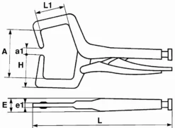 Pince Etau Pour Soudure A L'arc 300 Mm SAM - 219S30 9 Pince Etau Pour Soudure A L'arc 300 Mm SAM - 219S30 -Stanley Magasin SAM01119 5