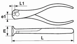 Pince Coupante En Bout Bimatiere Avec Ressort 160 Mm SAM - 230R16GFME 7 Pince Coupante En Bout Bimatiere Avec Ressort 160 Mm SAM - 230R16GFME -Stanley Magasin SAM01168 6