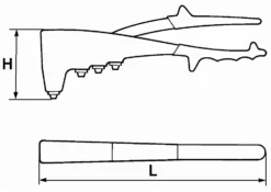 Pince A Riveter A Vis De Reglage De Course SAM - 3593 -Stanley Magasin SAM01710 5