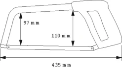 Scie A Metaux Bimatiere Samsocut SAM - 791 -Stanley Magasin SAM02803 5