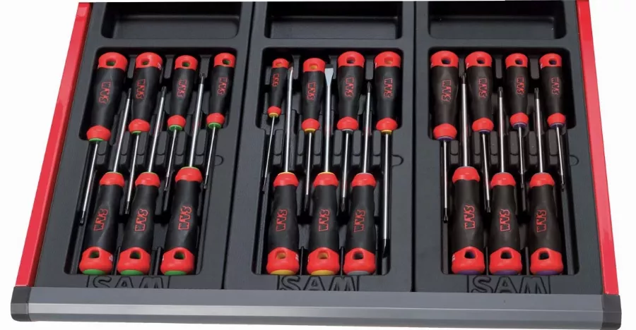 Composition De 166 Outils Pour Mécanique Poids Lourds En Module Abs 3/3 SAM - CP166A 5 Composition De 166 Outils Pour Mécanique Poids Lourds En Module Abs 3/3 SAM - CP166A – Image 3